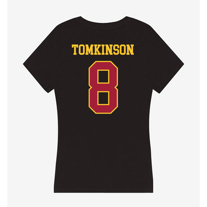 USC - NCAA Men's Volleyball : Parker Tomkinson - Women's V-Neck T-Shirt-1