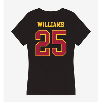 USC - NCAA Football : Marcelles Williams - Women's V-Neck T-Shirt-1