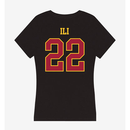 USC - NCAA Football : Talanoa Ili - Women's V-Neck T-Shirt-1