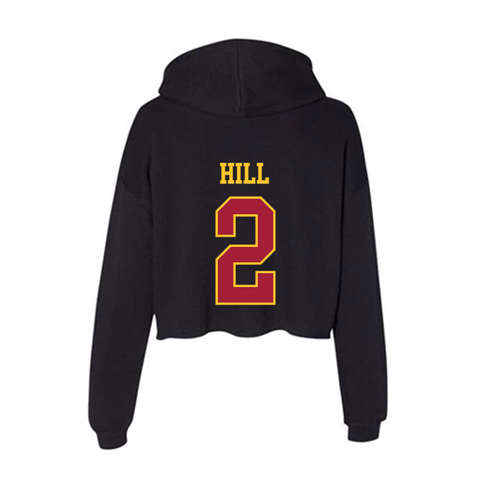 USC - NCAA Football : Rock Hill - Women's Crop Fleece Hoodie-1