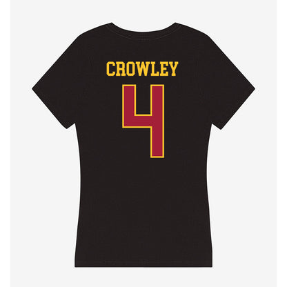 USC - NCAA Women's Lacrosse : Addie Crowley - Women's V-Neck T-Shirt-1