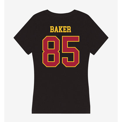 USC - NCAA Football : Tron Baker - Women's V-Neck T-Shirt-1