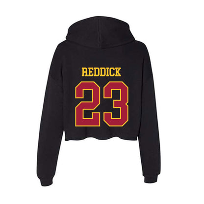USC - NCAA Football : Kendarius Reddick - Women's Crop Fleece Hoodie-1