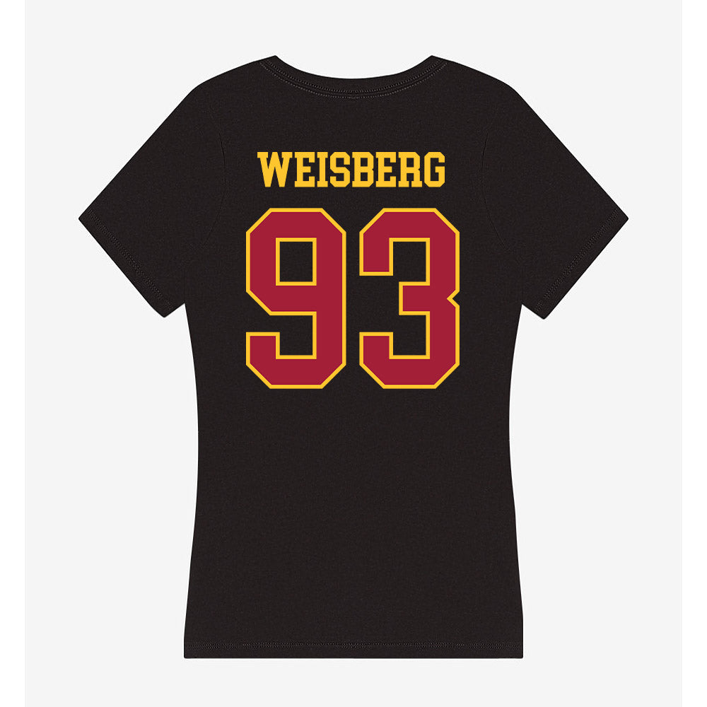 USC - NCAA Football : William Weisberg - Women's V-Neck T-Shirt-1