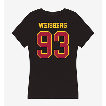 USC - NCAA Football : William Weisberg - Women's V-Neck T-Shirt-1