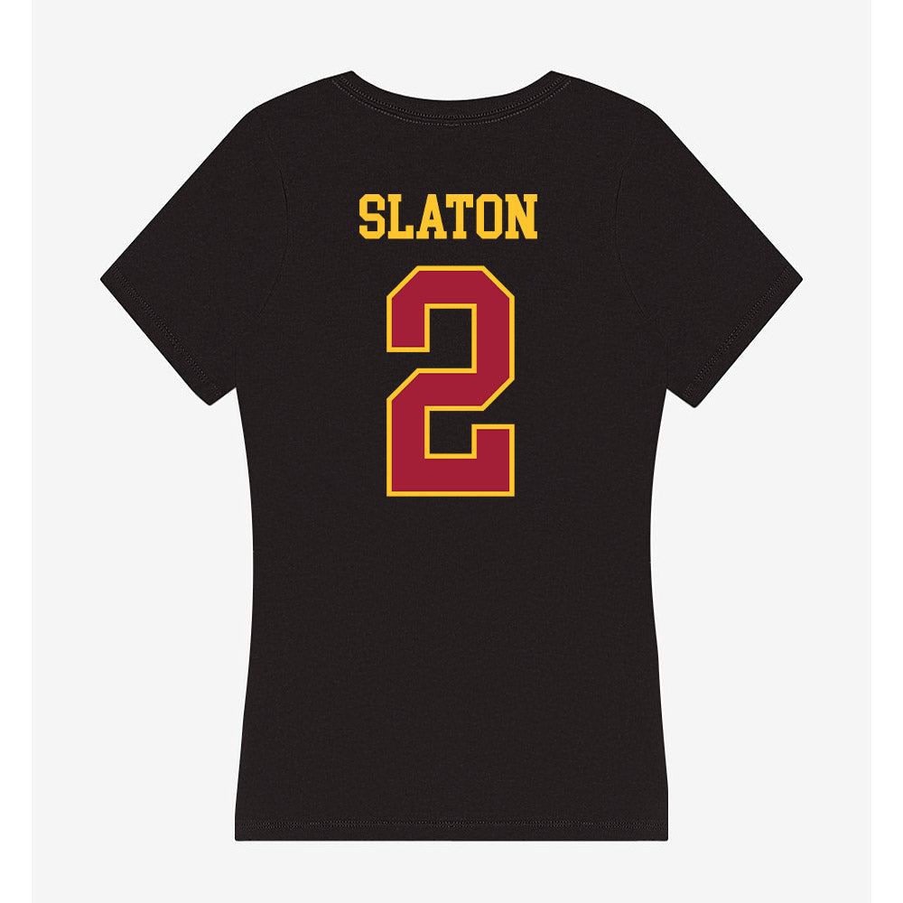 USC - NCAA Baseball : Brock Slaton - Women's V-Neck T-Shirt-1