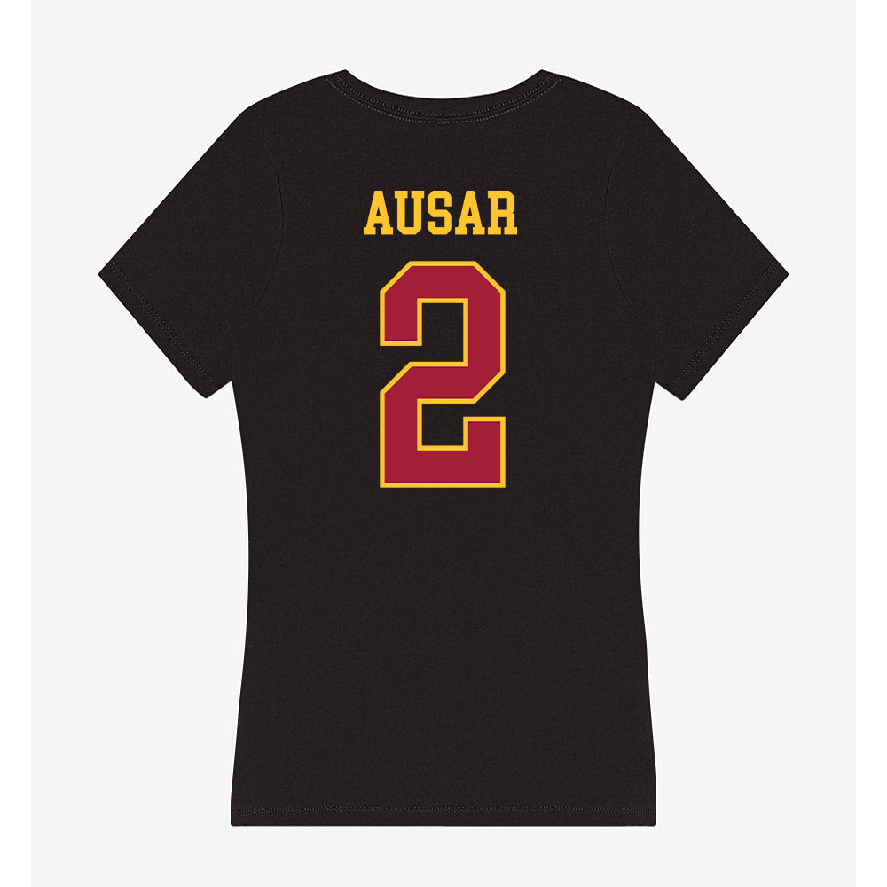 USC - NCAA Men's Basketball : Ezra Ausar - Women's V-Neck T-Shirt-1