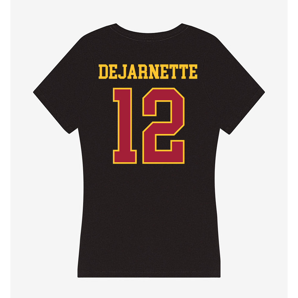 USC - NCAA Women's Lacrosse : Sophia DeJarnette - Women's V-Neck T-Shirt-1