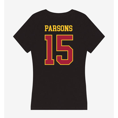 USC - NCAA Women's Soccer : Alyssa Parsons - Women's V-Neck T-Shirt-1