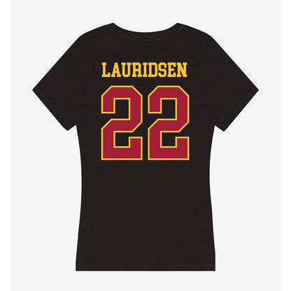 USC - NCAA Baseball : Gavin Lauridsen - Women's V-Neck T-Shirt-1