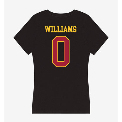 USC - NCAA Football : Zacharyus Williams - Women's V-Neck T-Shirt-1