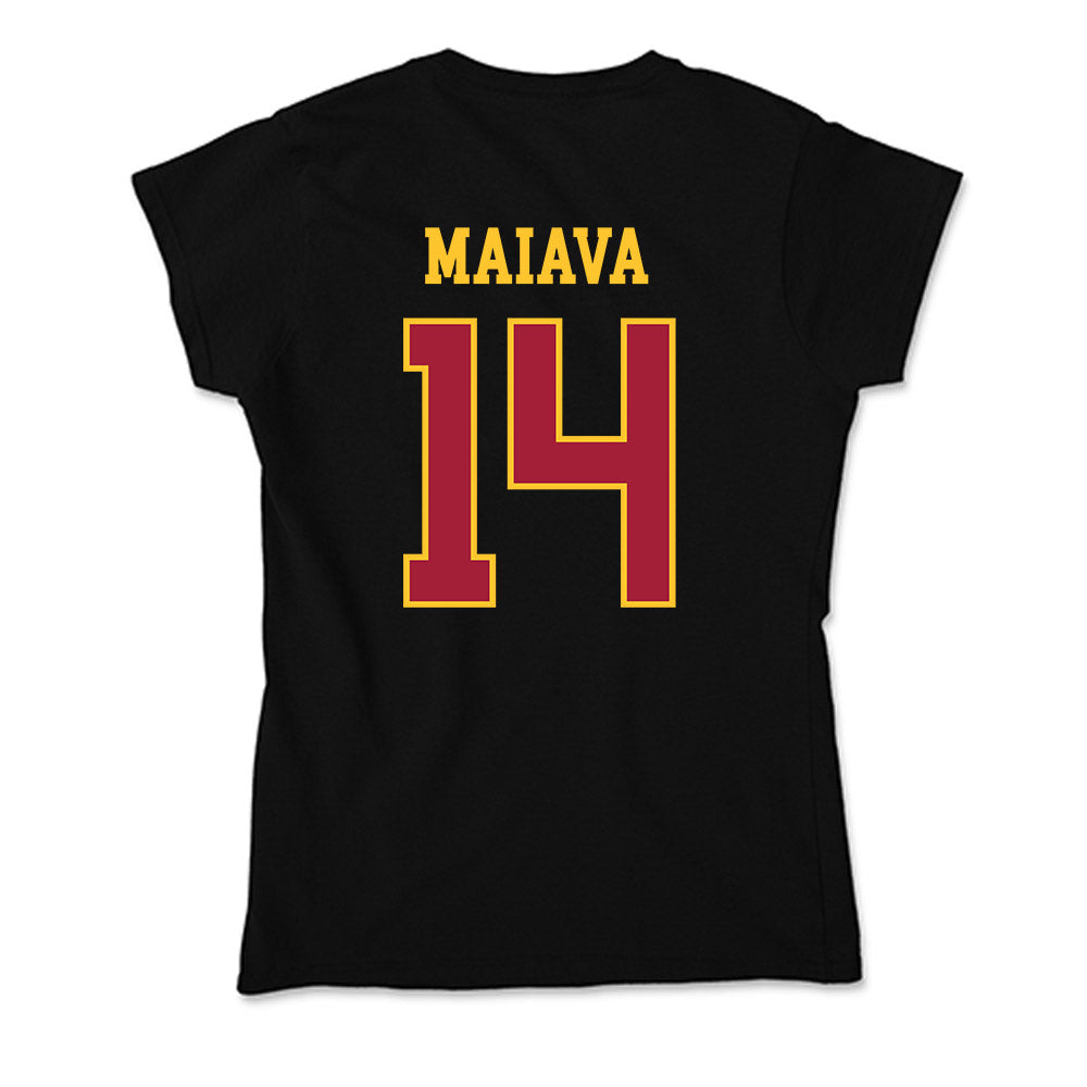 USC - NCAA Football : Jayden Maiava - Soft Style Women’s T-Shirt-1