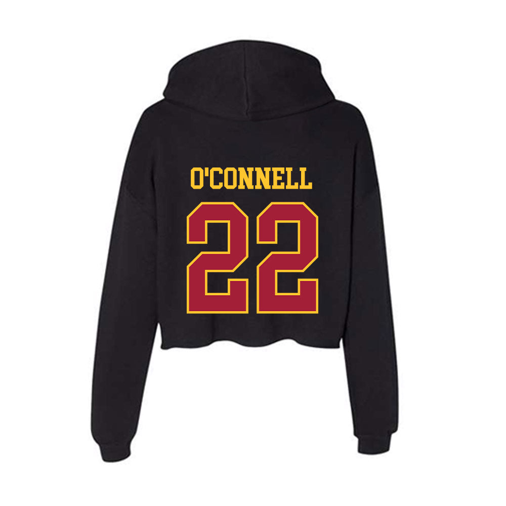 USC - NCAA Football : Ryan O'Connell - Women's Crop Fleece Hoodie-1