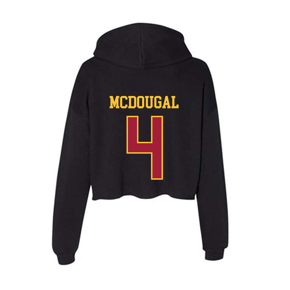 USC - NCAA Women's Soccer : Molly McDougal - Women's Crop Fleece Hoodie-1