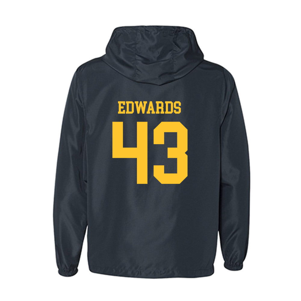UC Berkeley - NCAA Baseball : Rex Edwards - Classic Shersey Windbreaker-1