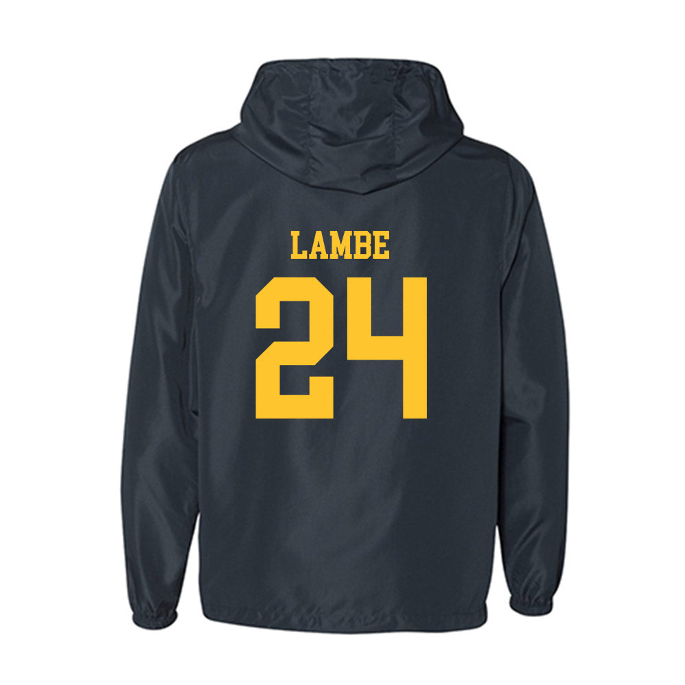UC Berkeley - NCAA Men's Soccer : Connor Lambe - Classic Shersey Windbreaker-1