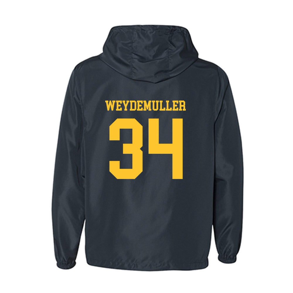UC Berkeley - NCAA Football : Tobey Weydemuller - Classic Shersey Windbreaker-1