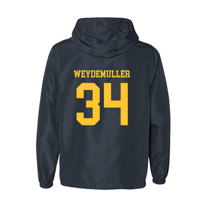 UC Berkeley - NCAA Football : Tobey Weydemuller - Classic Shersey Windbreaker-1