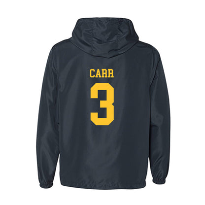 UC Berkeley - NCAA Men's Basketball : TT Carr - Classic Shersey Windbreaker-1