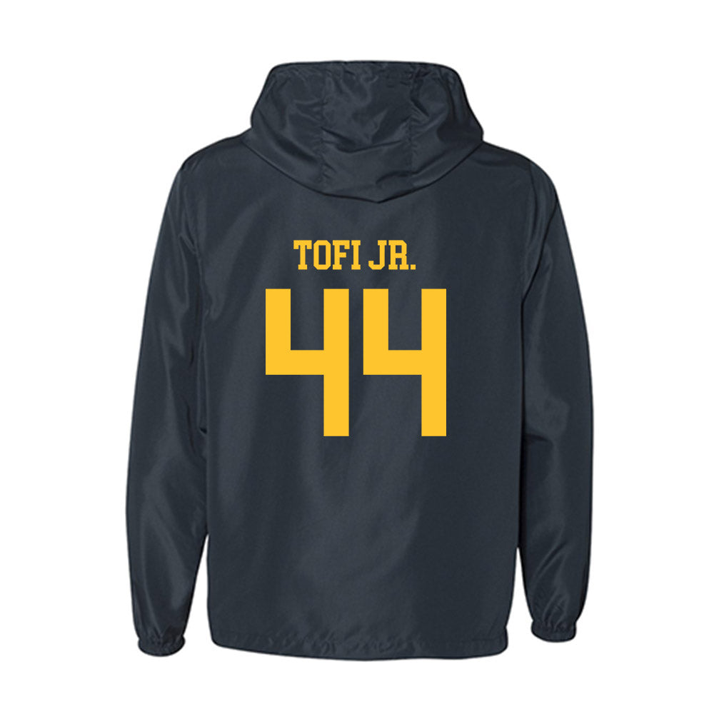 UC Berkeley - NCAA Football : John Tofi Jr. - Classic Shersey Windbreaker-1
