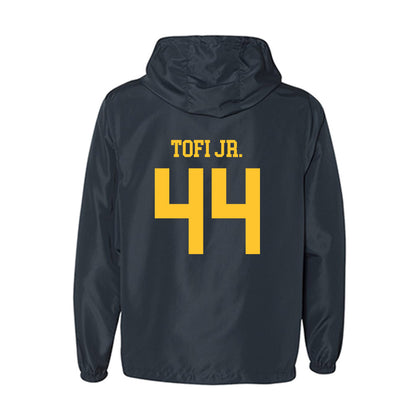 UC Berkeley - NCAA Football : John Tofi Jr. - Classic Shersey Windbreaker-1