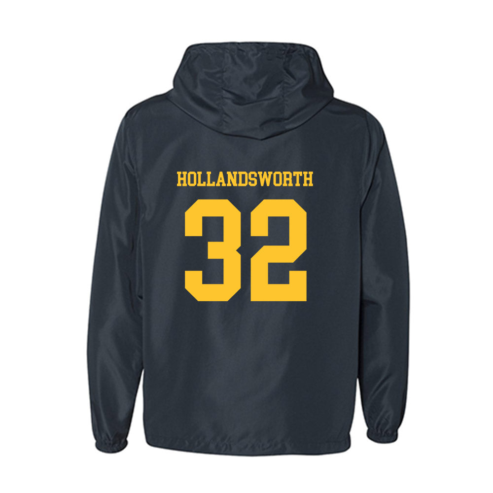 UC Berkeley - NCAA Baseball : Evin Hollandsworth - Classic Shersey Windbreaker-1