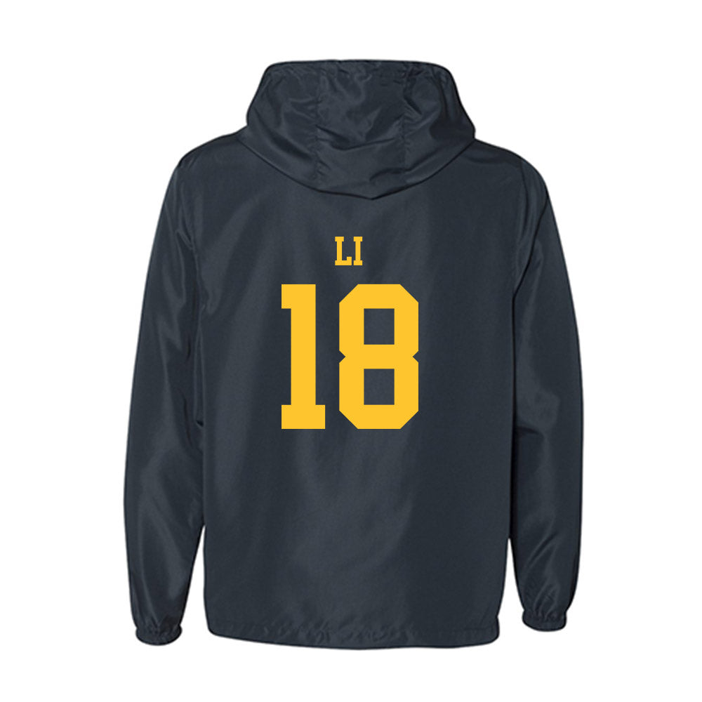 UC Berkeley - NCAA Women's Volleyball : Ashley Li - Classic Shersey Windbreaker-1