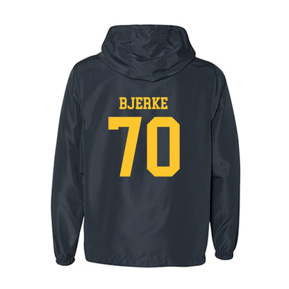 UC Berkeley - NCAA Football : Sam Bjerke - Classic Shersey Windbreaker-1