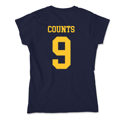 UC Berkeley - NCAA Softball : Kayli Counts - Soft Style Women’s T-Shirt-1
