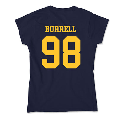 UC Berkeley - NCAA Football : Nate Burrell - Classic Shersey Soft Style Women’s T-Shirt-1