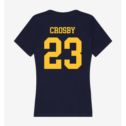 UC Berkeley - NCAA Football : Isaiah Crosby - Classic Shersey Women's V-Neck T-Shirt-1