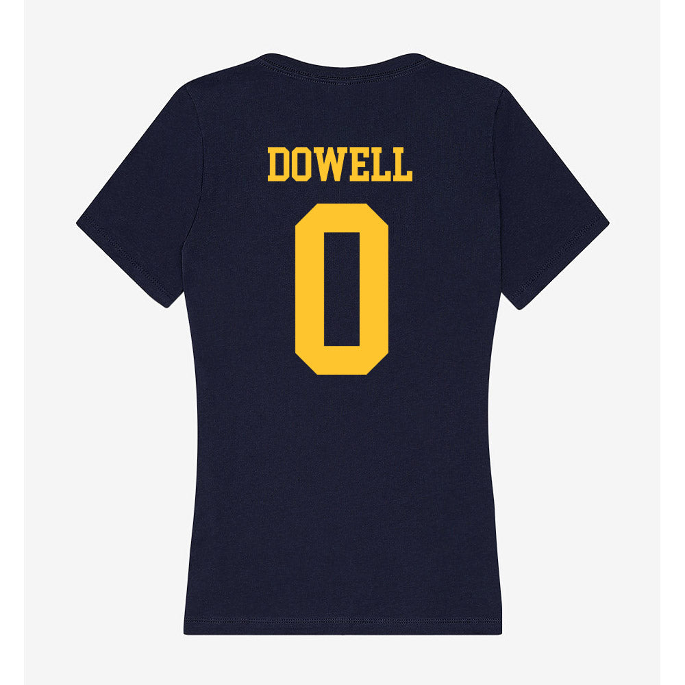 UC Berkeley - NCAA Women's Basketball : Shannon Dowell - Classic Shersey Women's V-Neck T-Shirt-1