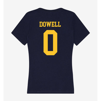 UC Berkeley - NCAA Women's Basketball : Shannon Dowell - Classic Shersey Women's V-Neck T-Shirt-1