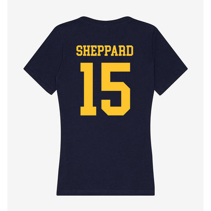 UC Berkeley - NCAA Men's Rugby : Jude Sheppard - Classic Shersey Women's V-Neck T-Shirt-1
