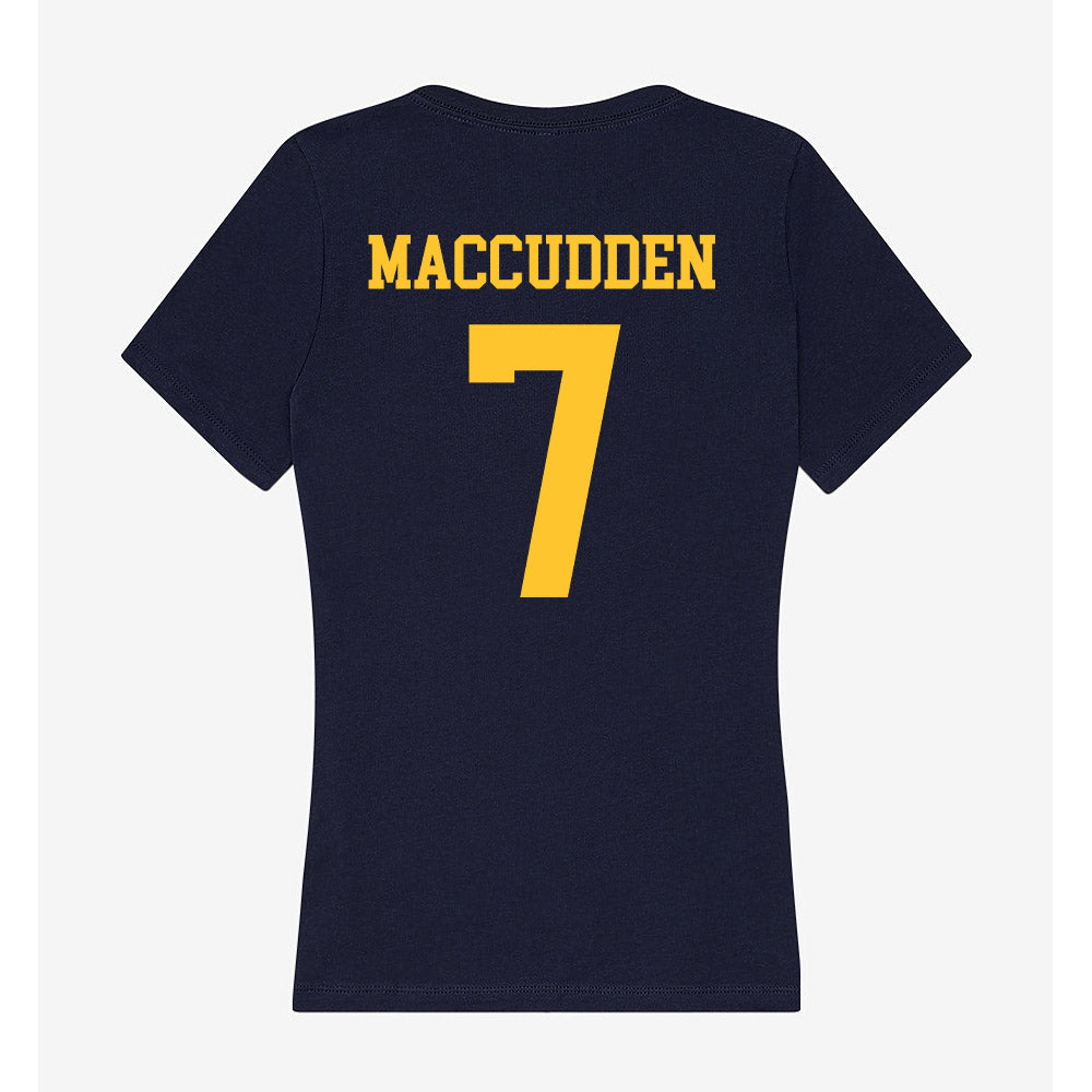 UC Berkeley - NCAA Women's Volleyball : Siena MacCudden - Classic Shersey Women's V-Neck T-Shirt-1