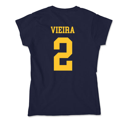 UC Berkeley - NCAA Men's Rugby : Alex Vieira - Classic Shersey Soft Style Women’s T-Shirt-1