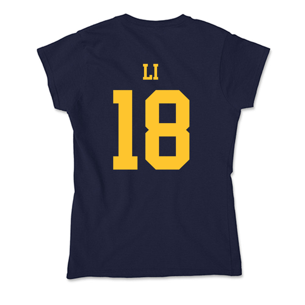 UC Berkeley - NCAA Women's Volleyball : Ashley Li - Classic Shersey Soft Style Women’s T-Shirt-1