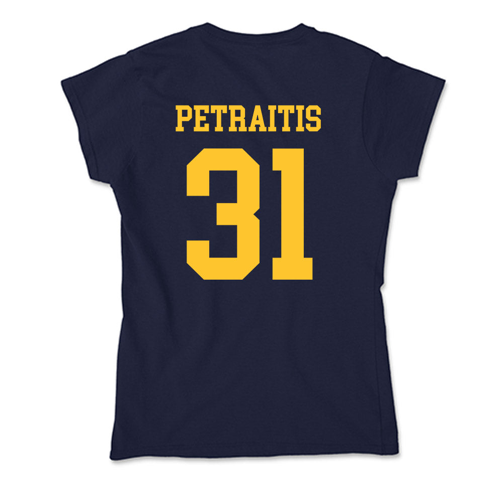 UC Berkeley - NCAA Men's Basketball : Rytis Petraitis - Soft Style Women’s T-Shirt-1