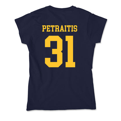 UC Berkeley - NCAA Men's Basketball : Rytis Petraitis - Soft Style Women’s T-Shirt-1