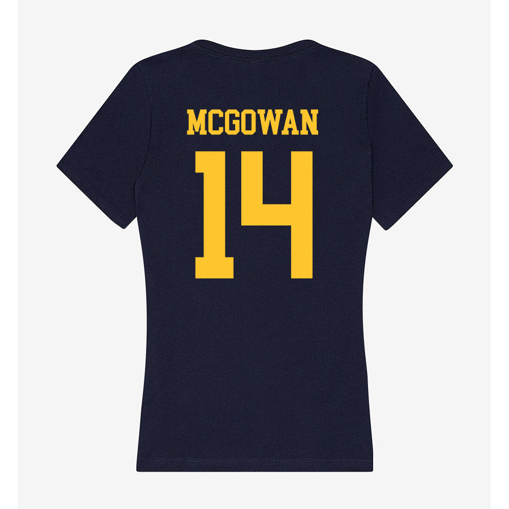 UC Berkeley - NCAA Softball : Mya McGowan - Classic Shersey Women's V-Neck T-Shirt-1