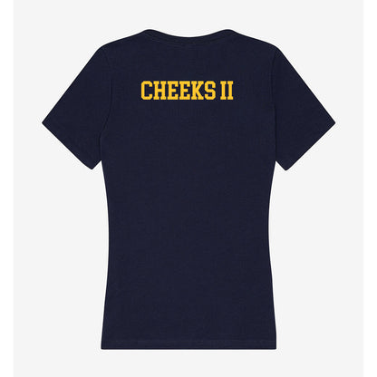 UC Berkeley - NCAA Men's Track & Field : Brandon Cheeks II - Classic Shersey Women's V-Neck T-Shirt-1