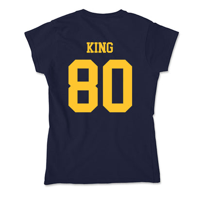 UC Berkeley - NCAA Football : Jordan King - Classic Shersey Soft Style Women’s T-Shirt-1