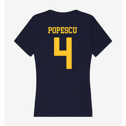 UC Berkeley - NCAA Women's Volleyball : Francesca Popescu - Classic Shersey Women's V-Neck T-Shirt-1