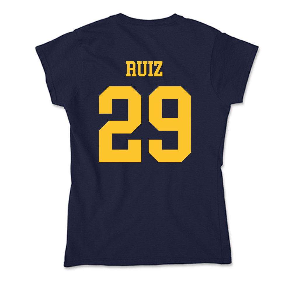 UC Berkeley - NCAA Men's Soccer : Nico Ruiz - Classic Shersey Soft Style Women’s T-Shirt-1