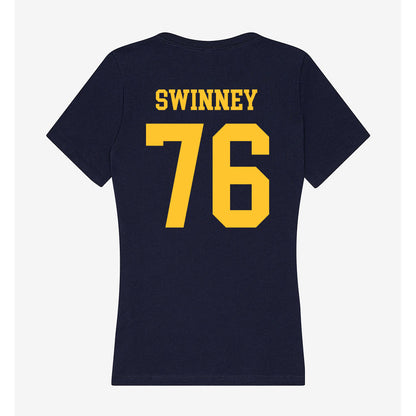 UC Berkeley - NCAA Football : Bastian Swinney - Classic Shersey Women's V-Neck T-Shirt-1