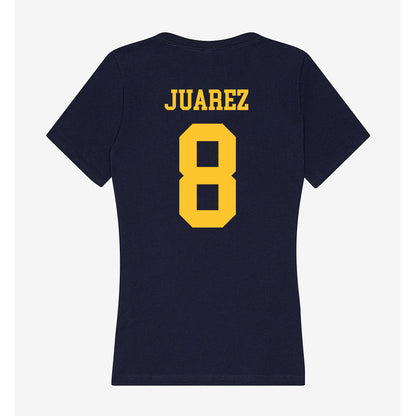 UC Berkeley - NCAA Men's Soccer : Allan Juarez - Classic Shersey Women's V-Neck T-Shirt-1