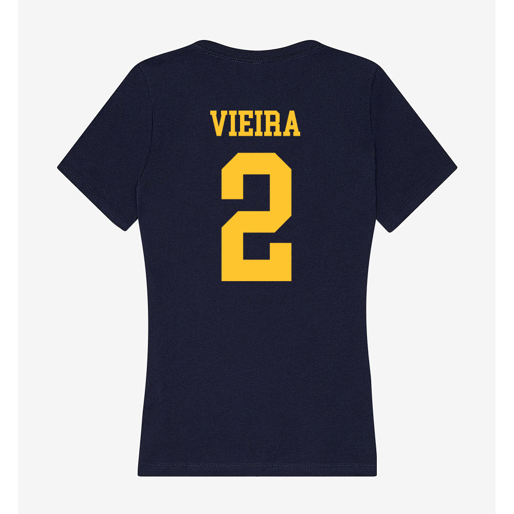 UC Berkeley - NCAA Men's Rugby : Alex Vieira - Classic Shersey Women's V-Neck T-Shirt-1