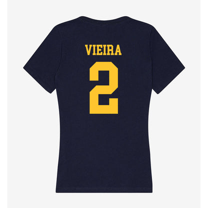 UC Berkeley - NCAA Men's Rugby : Alex Vieira - Classic Shersey Women's V-Neck T-Shirt-1