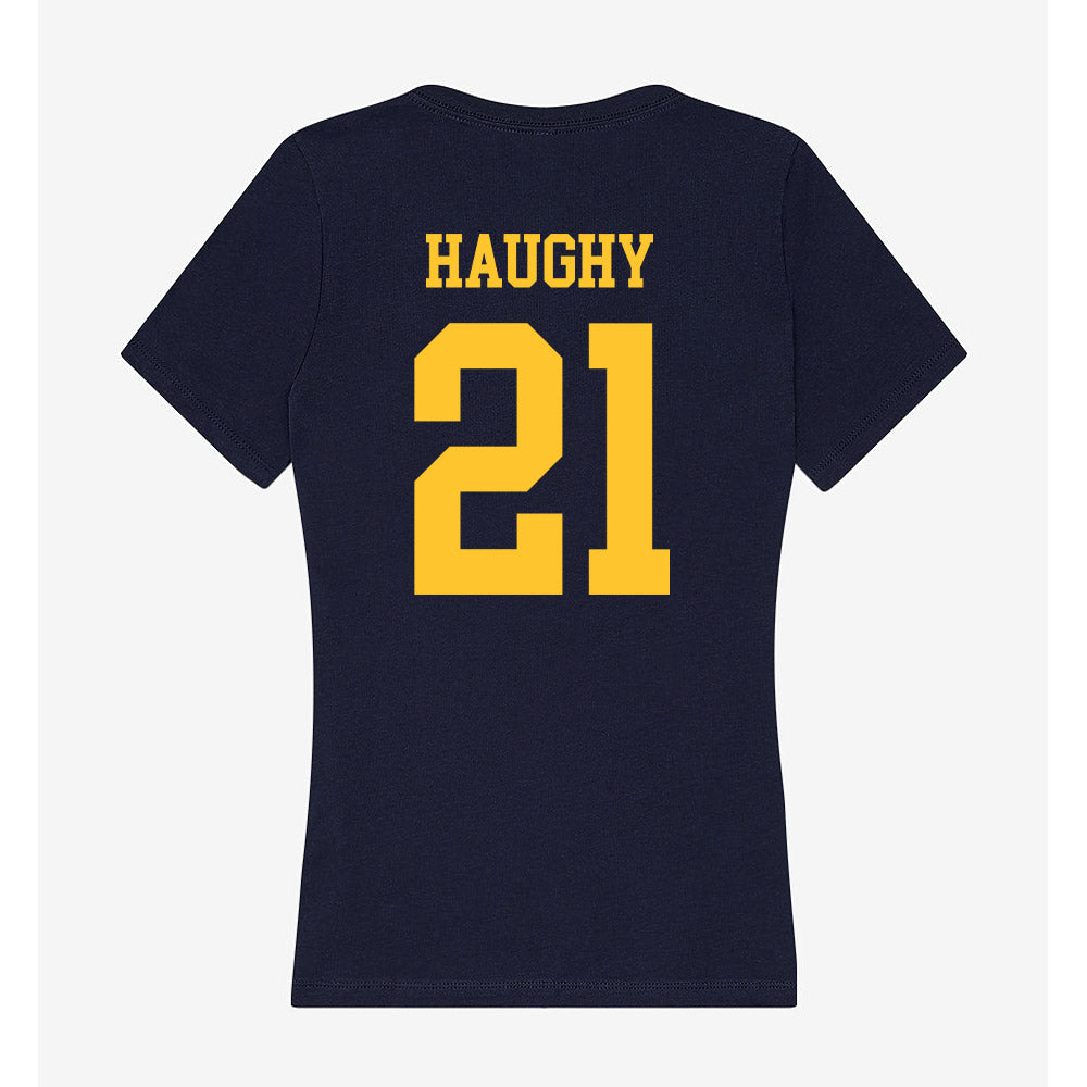 UC Berkeley - NCAA Beach Volleyball : Ava Haughy - Classic Shersey Women's V-Neck T-Shirt-1