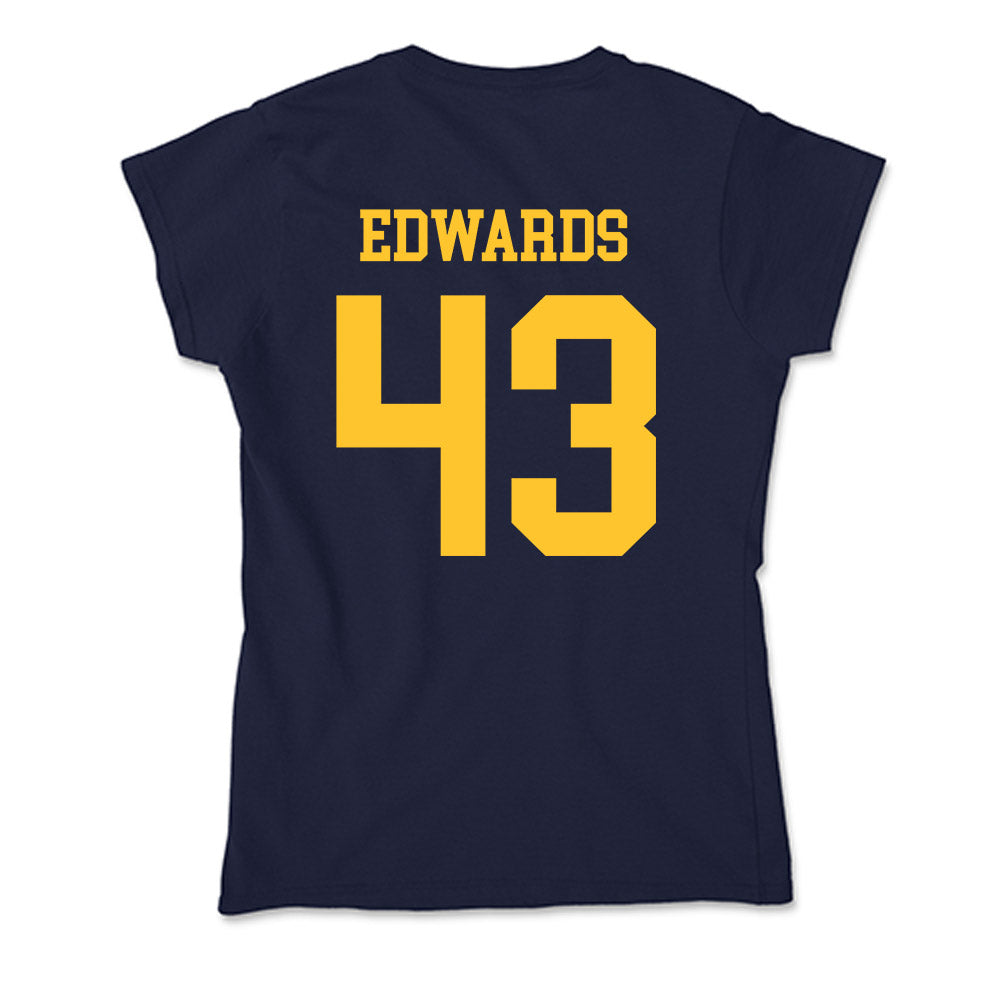 UC Berkeley - NCAA Baseball : Rex Edwards - Classic Shersey Soft Style Women’s T-Shirt-1